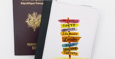 Protège passeport & étiquettes bagages