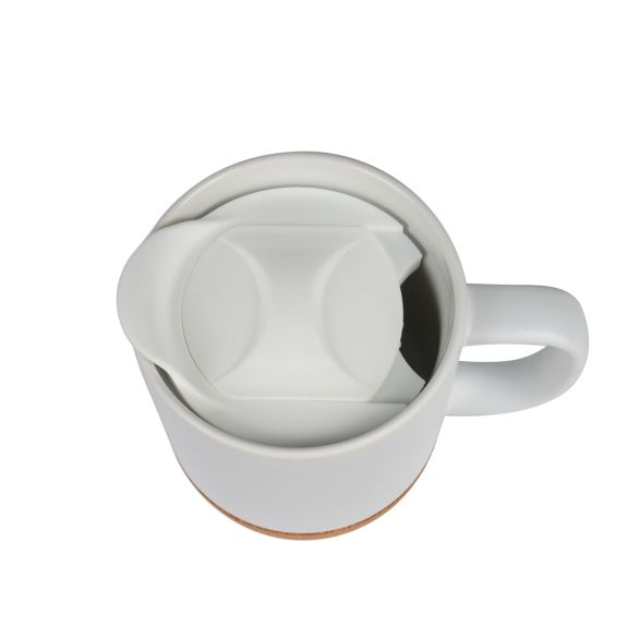 Mug base en liège personnalisé avec votre texte