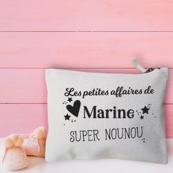Pochette coton personnalisable pour Super Nounou 